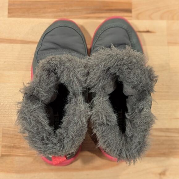 Sorel Whitney Strap Boot Toddler Little Kid Size 11 Pink Gray - Picture 7 of 12